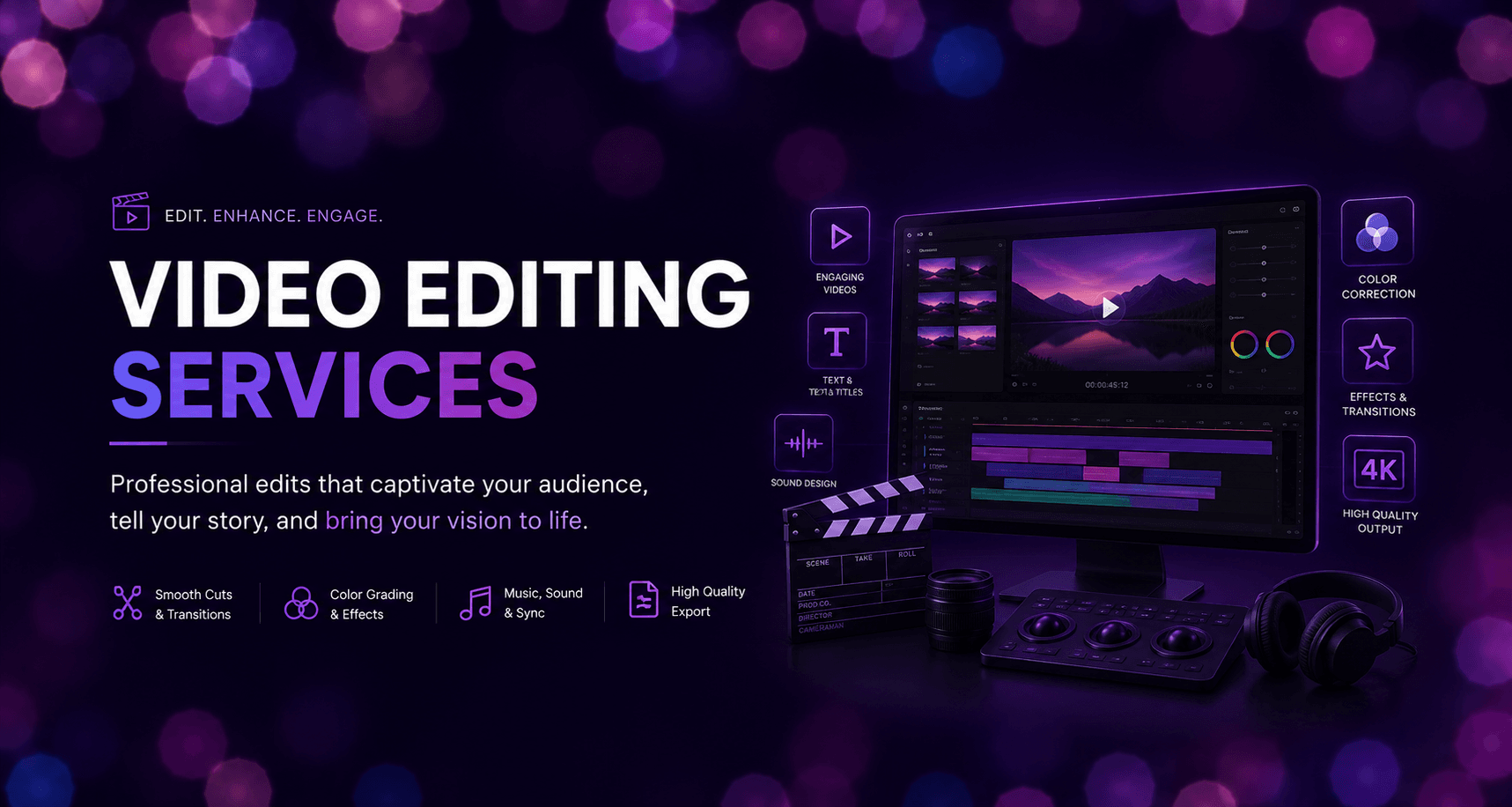 Video Editing Services in Delhi